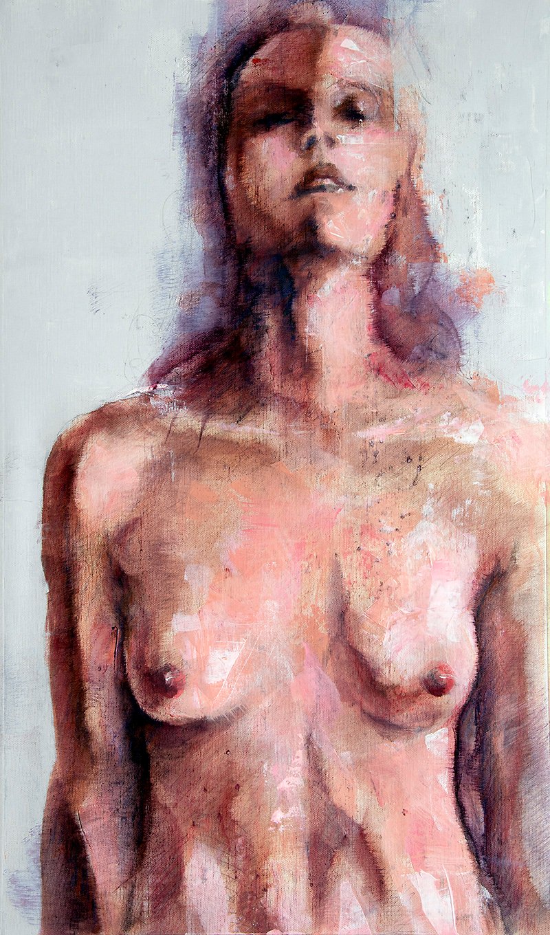 Acrylic painting by Dario Moschetta â€“ emotional expression