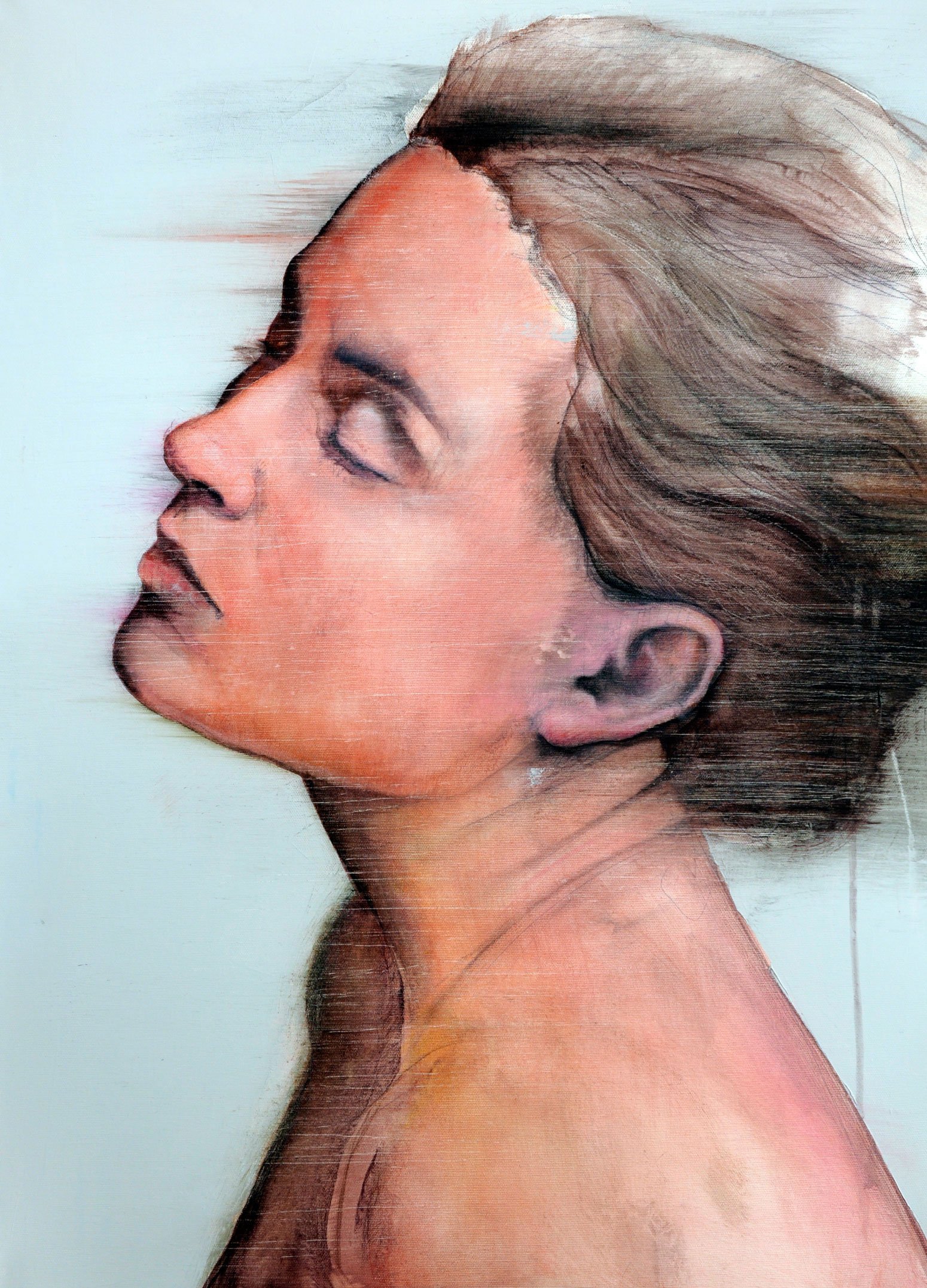 Acrylic painting by Dario Moschetta â€“ emotional expression