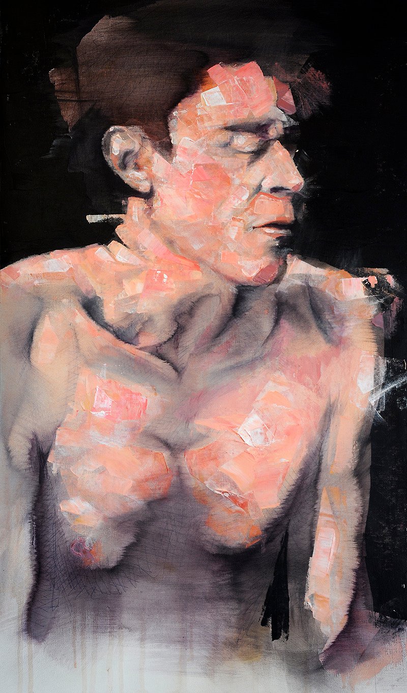 AcrylgemÃ¤lde von Dario Moschetta â€“ emotionaler Ausdruck