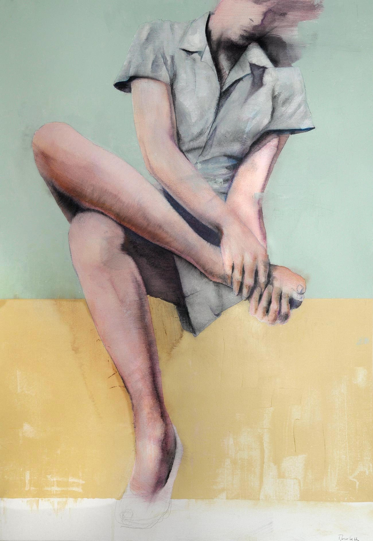 Acrylic painting by Dario Moschetta â€“ emotional expression