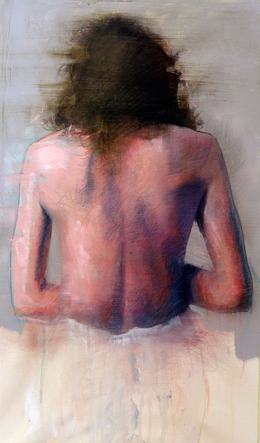 Pintura acrÃ­lica de Dario Moschetta â€“ expresiÃ³n emocional