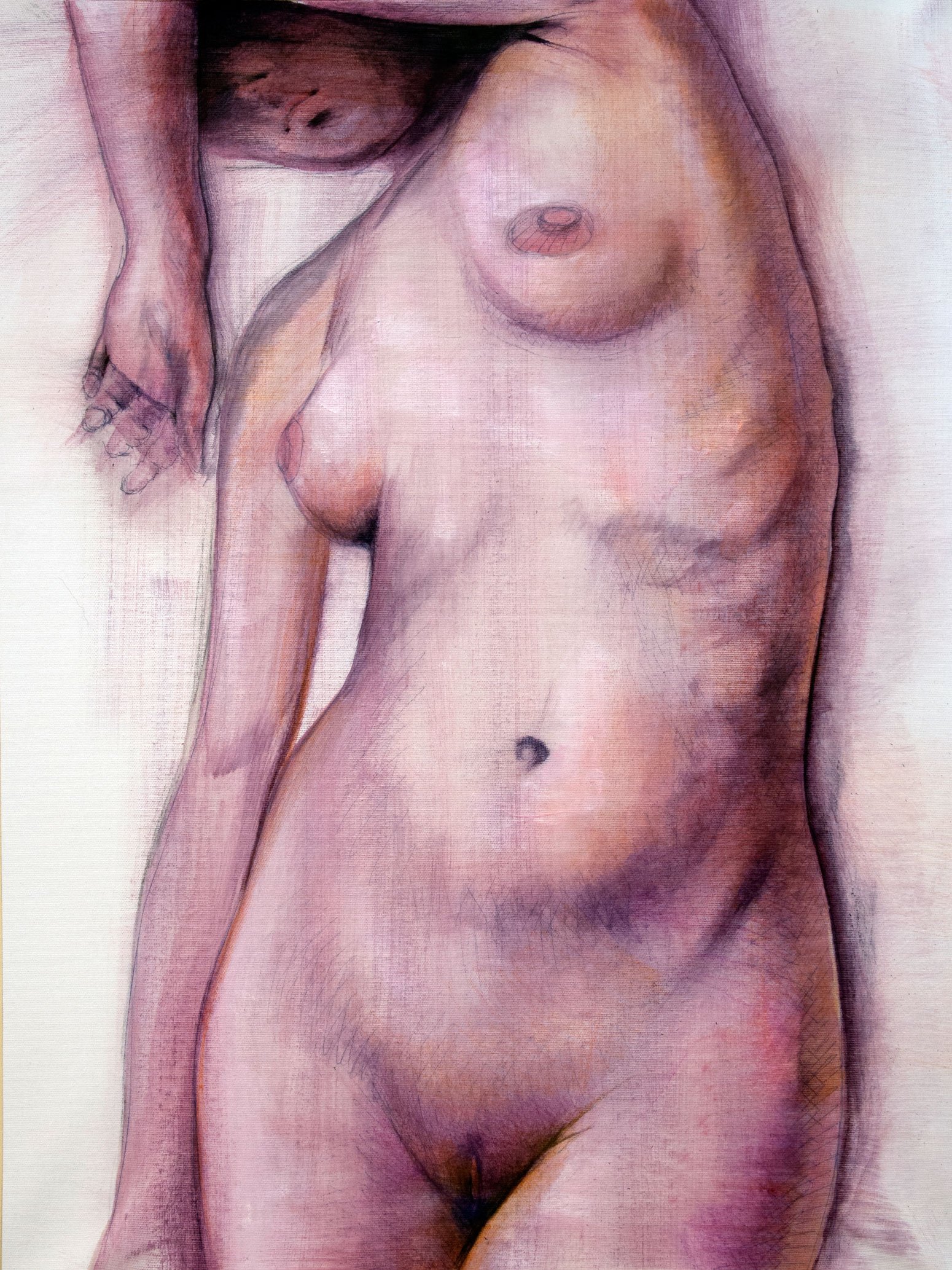 Acrylic painting by Dario Moschetta â€“ emotional expression