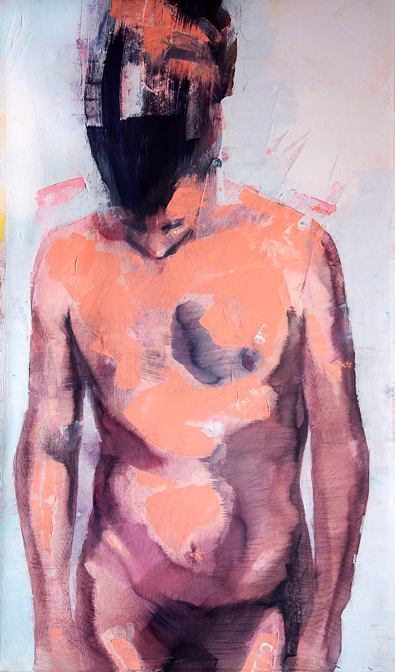 AcrylgemÃ¤lde von Dario Moschetta â€“ emotionaler Ausdruck