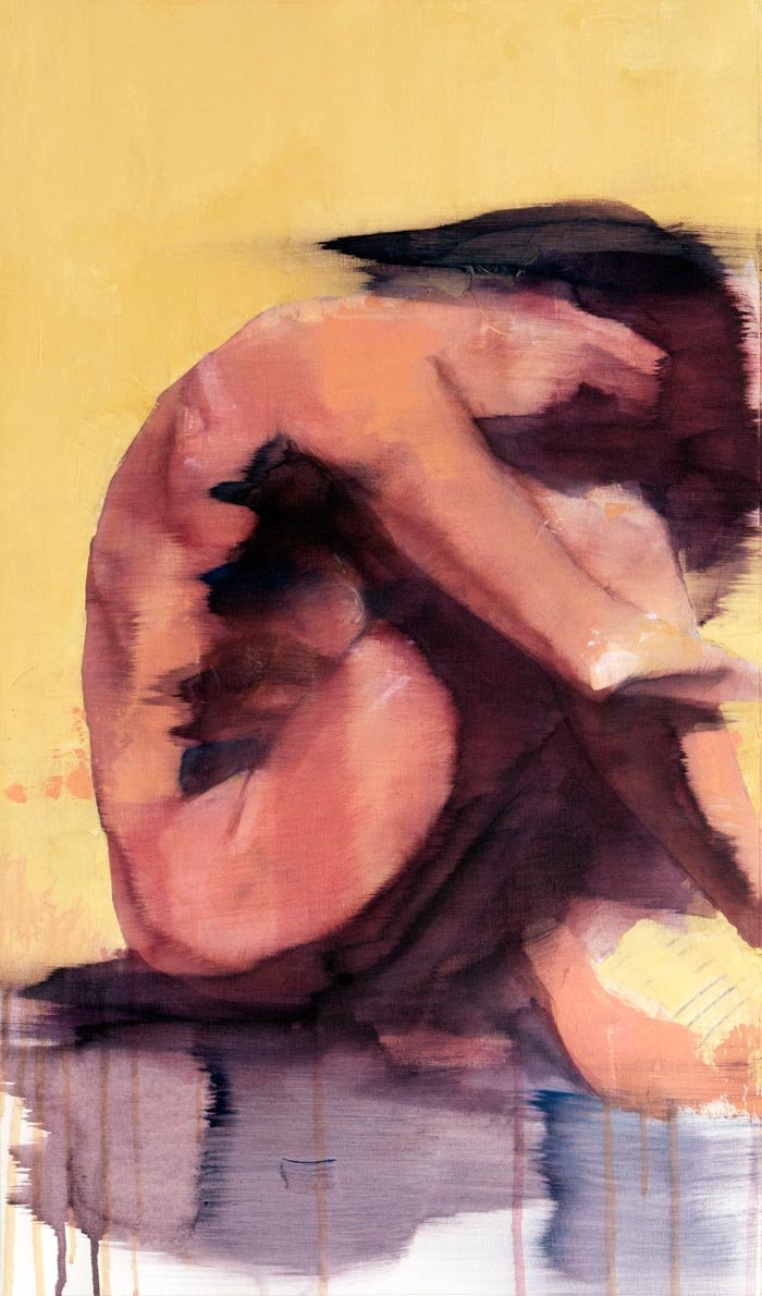 Acrylic painting by Dario Moschetta â€“ emotional expression