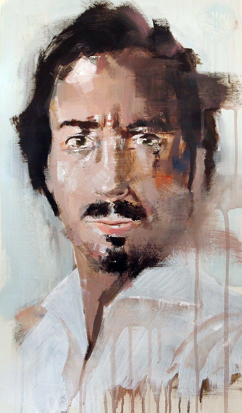 Pintura acrÃ­lica de Dario Moschetta â€“ expresiÃ³n emocional