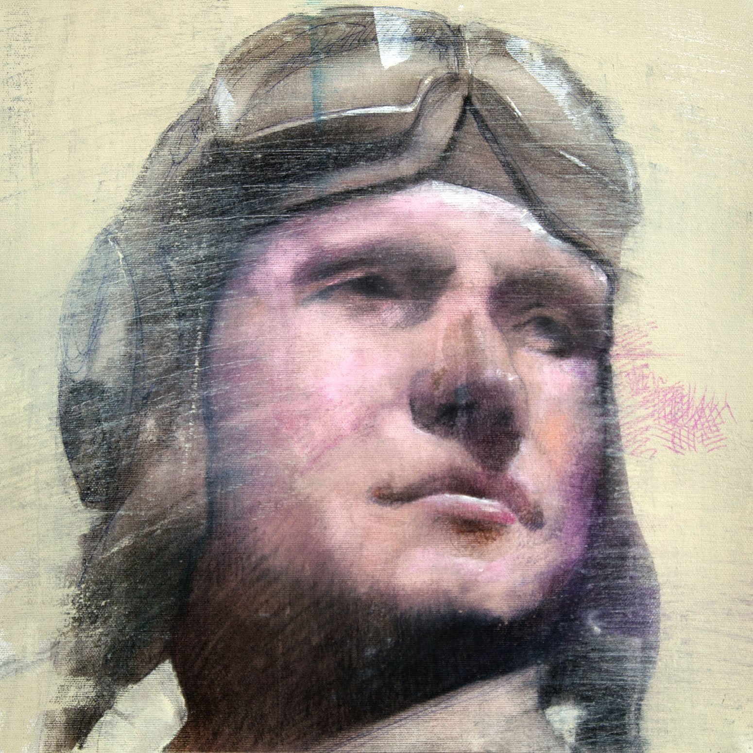 Pintura acrÃ­lica de Dario Moschetta â€“ expresiÃ³n emocional