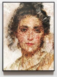 female portrait painting for sale – artwork by Dario Moschetta