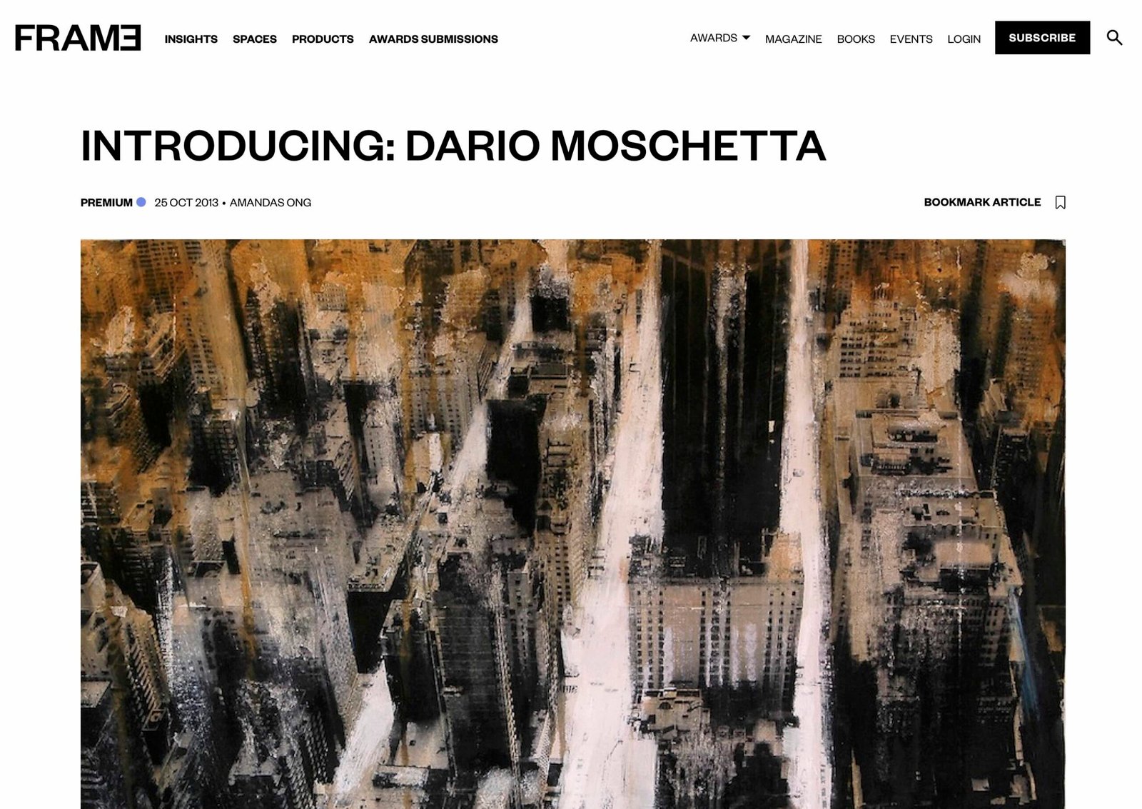 Frameweb - Introducing Dario Moschetta