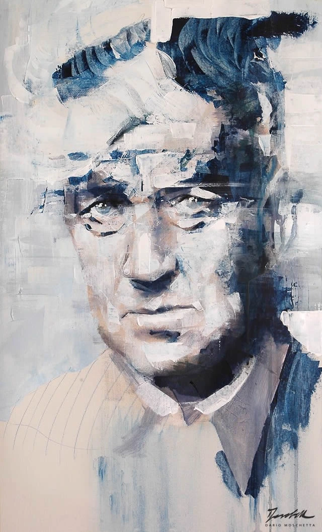 Picdit artist feature on Dario Moschetta – contemporary portrait textures