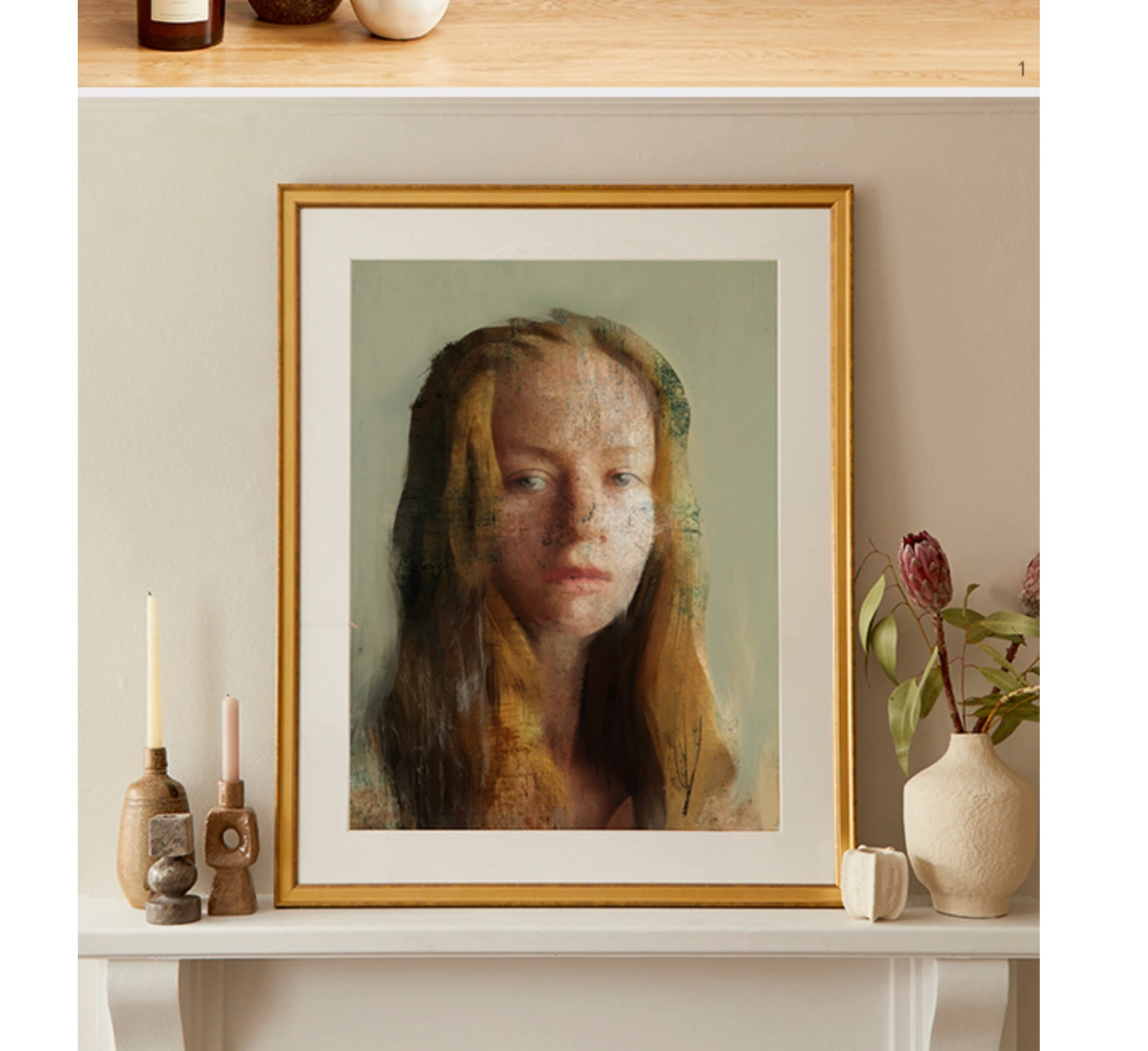 Dario Moschetta artwork featured in Artfully Walls December 2025 newsletter as curated fine art print