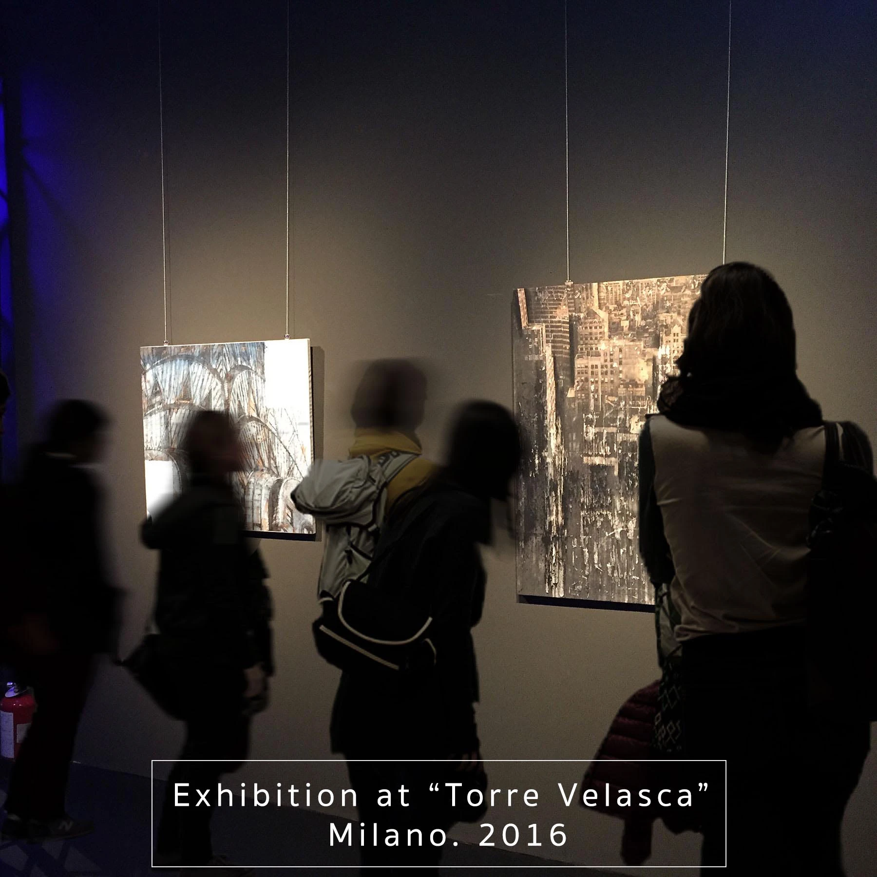 Contemporary art exhibition context in Milan illustrating how value is created in contemporary art through public and institutional recognition