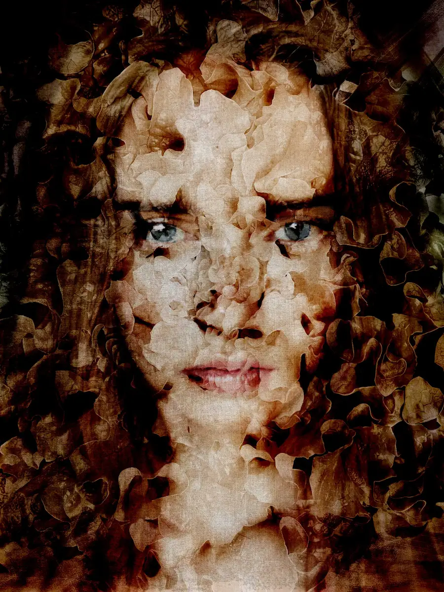 Portrait 445 large format contemporary fine art print museum quality 110x146 cm