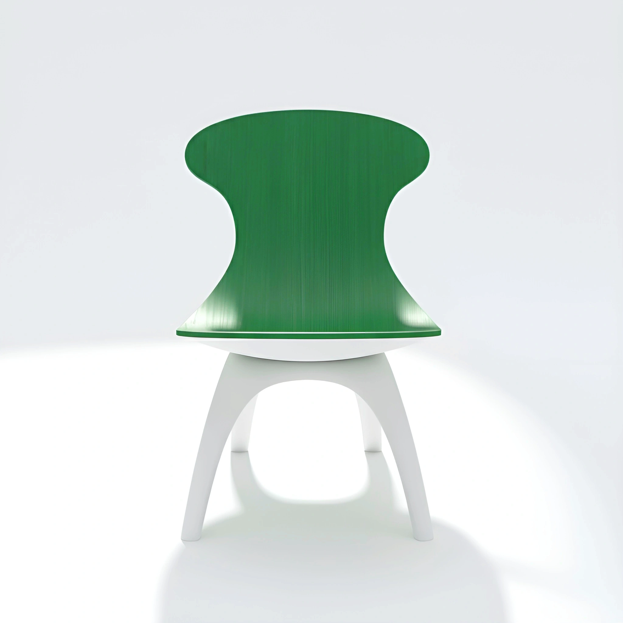 chair design concept front view minimal chair design with symmetrical structure