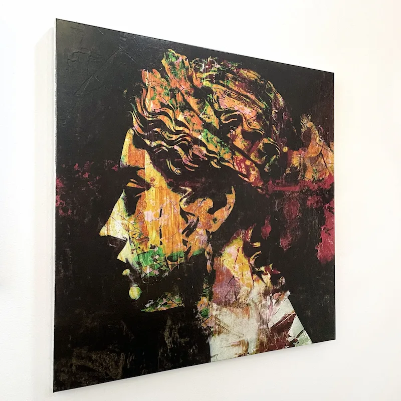 Head 31B signed by Dario Moschetta – contemporary art auction no reserve price